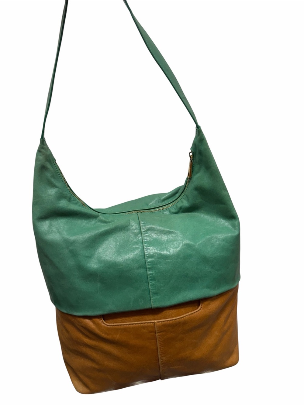 Vintage HOBO Flash SALE Slouchy Leather Shoulder Bag -RARE - Picture 2 of 16